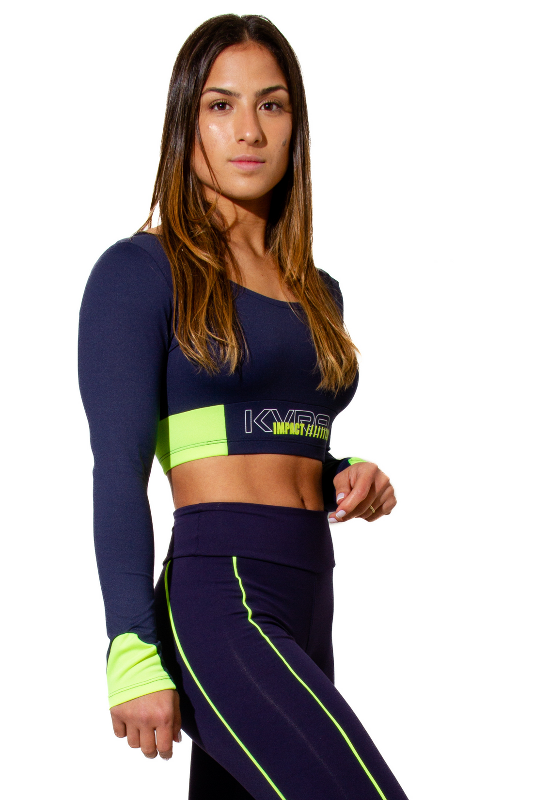 High Impact Tech Womens crop top