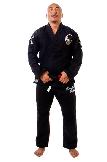 BJJ Gi Black front view