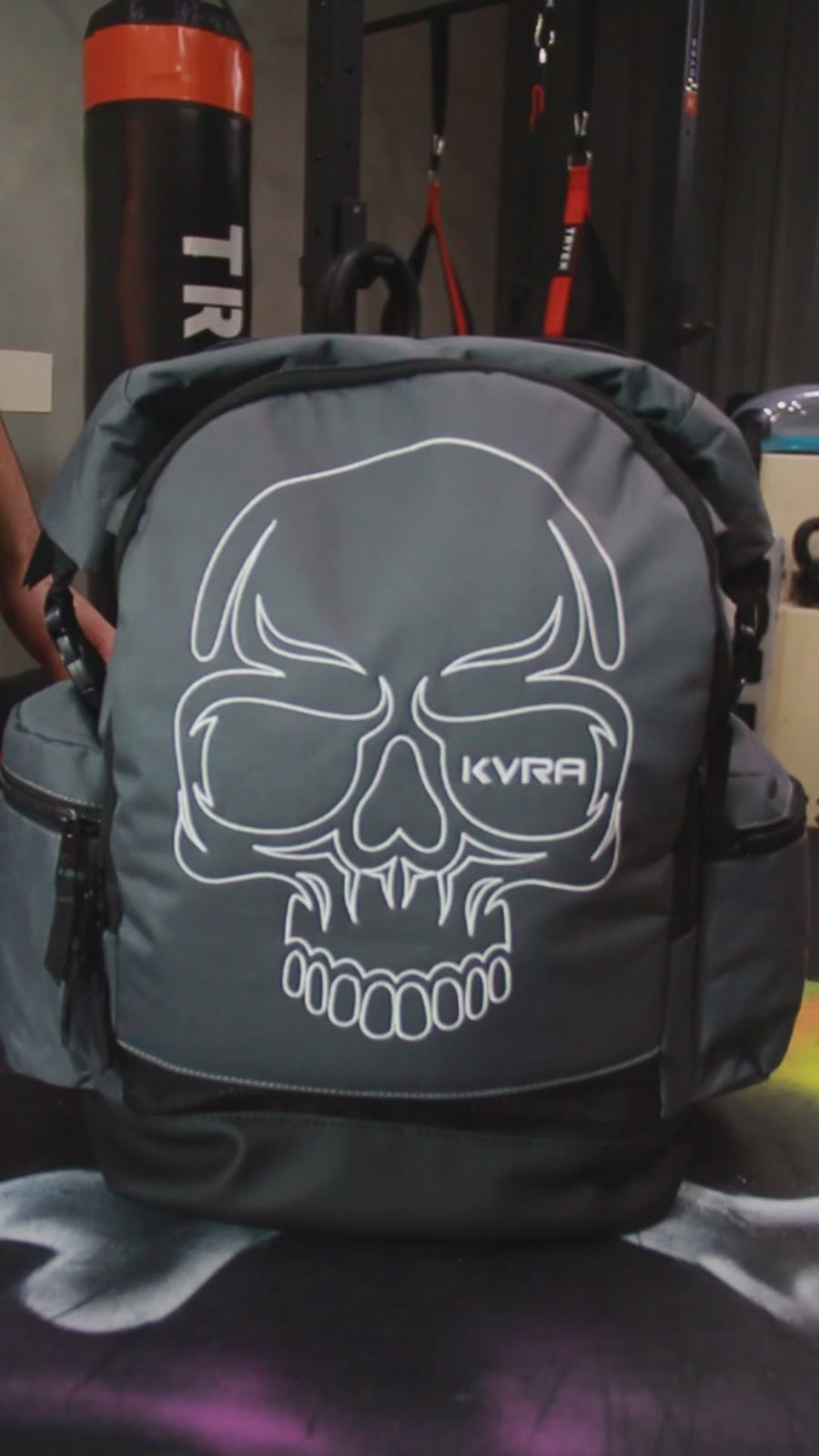 Sporty Skull Backpack